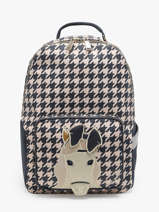 Sac  Dos Bobby 1 Compartiment Jeune premier Bleu daydream girls G