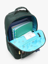 Bobby Backpack 1 Compartment Jeune premier Green daydream boys B-vue-porte