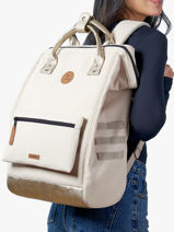 Adventurer Maxi Backpack Cabaia Beige adventurer L-vue-porte
