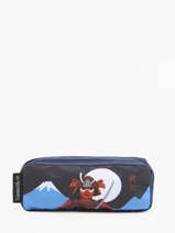 2-compartment Fier Pouch Caramel et cie Blue fier GA