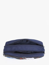 2-compartment Fier Pouch Caramel et cie Blue fier GA-vue-porte