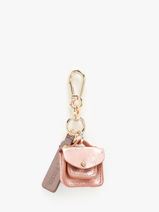 Leather La Breloque Bag Charm Paul marius Gold breloque BRELOGEO-vue-porte