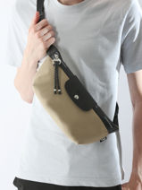 Longchamp Le pliage energy Pouch bag Beige-vue-porte