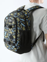 2-compartment Backpack Rip curl Black bts 14QMBA-vue-porte