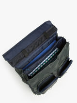 2-compartment Wheeled Satchel Tann