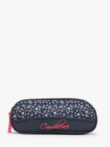 Pencil Case For Kids 2 Compartments Cameleon Pink actual TROU