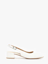 Pumps In Leather Tamaris White women 42