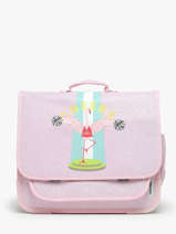 Cartable 2 Compartiments Jack piers Rose jp girls G