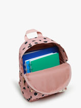 Mini Sac � Dos Kidzroom Rouge loving days 4245-vue-porte