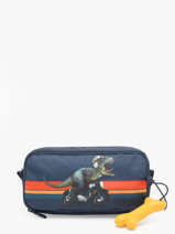 Pencil Case 3 Compartments Stones and bones Blue boys B