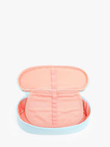 Pencil Case Oak 1 Compartment Stones and bones Blue girls G-vue-porte