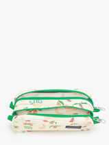 1 Compartment Pouch Back To School Jansport Multicolor mini bag EA5BBV-vue-porte