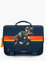 Satchel 2 Compartments Lily Boys Stones and bones Blue boys B