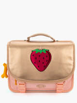 Cartable 2 Compartiments Lily Girls Stones and bones Rose girls G