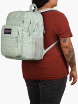 Sac � Dos Jansport Vert backpack EA5BAH-vue-porte