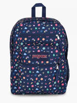 Sac  Dos 3 Compartiments + Pc 15" Jansport Bleu back to school EA5BAH