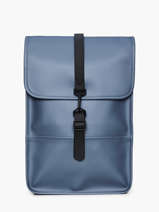 Backpack Mini - Sac � Dos 1 Compartiment + Pc 13" Rains Bleu city 13020