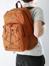 1 Compartment Backpack With 16" Laptop Sleeve Dakine Brown educated series 10004105-vue-porte