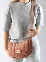 Sac Bandouli�re Ixora Woomen Rose ixora WIXO01-vue-porte