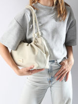 Sac Port� �paule Muscari Woomen Beige muscari WMUS09-vue-porte