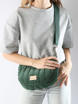 Sac Bandoulire Ixora Woomen Vert ixora WIXO01-vue-porte