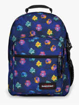 Sac � Dos 2 Compartiments + Pc 15" Eastpak Bleu authentic K40F