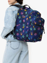 Sac � Dos Morius 2 Compartiments + Pc 15" Eastpak Bleu authentic K40F-vue-porte