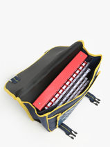 Cartable 2 Compartiments Real madrid Bleu real 24BR203C-vue-porte