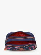 2-compartment Pouch Liberty Snowball Blue liberty 46311-vue-porte