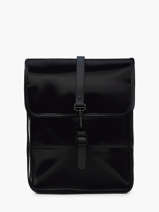 Backpack Micro - 1 Compartment Backpack Rains Black city 13010