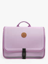 Cartable 2 Compartiments Cabaia Violet school S