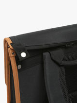 Detachable Flap Cabaia Black school S-vue-porte