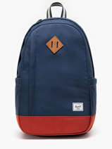Sac  Dos 1 Compartiment + Pc 15" Herschel Bleu classics 11403