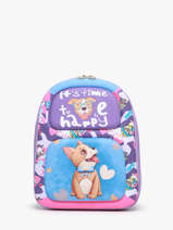 Mini Backpack Miniprix Violet animal 88