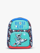 Mini Sac  Dos Miniprix Bleu animal 88