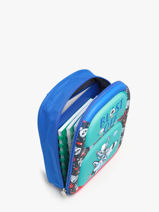 Mini Backpack Miniprix Blue animal 88-vue-porte