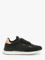 Sneakers City New York Cuir Hoff Noir women 22202014