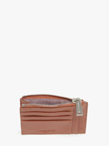 Portefeuille Paris Cuir Lancaster Beige paris pm 22-vue-porte