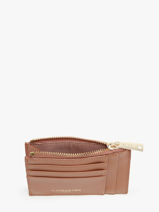 Card Holder Leather Lancaster Brown dune 22-vue-porte
