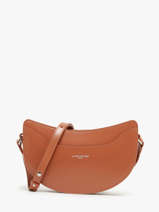 Sac Bandouli�re Suave Lune Cuir Lancaster Beige suave lune 33