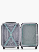 Valise Cabine Delsey Vert air armour 801-vue-porte