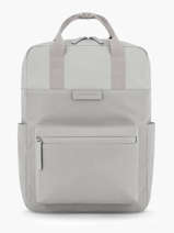 1 Compartment Backpack With 15" Laptop Sleeve Bergen Pro Kapten and son Gray backpack P