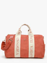 Sac Port paule Velours Vanessa wu Orange velours MA0085