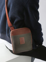 Longchamp Boxford Sacs port travers Vert-vue-porte