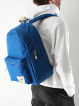 Sac  Dos 1 Compartiment + Pc 13" Herschel Bleu classics 11546-vue-porte