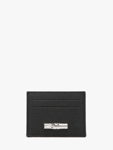 Longchamp Le roseau Bill case / card case Green