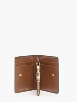 Portefeuille Cuir Michael kors Marron empire S4G8ED7L-vue-porte