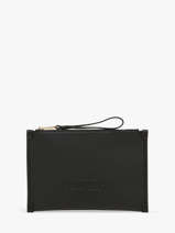 Leather Jour Pouch Lancel Black jour A13174