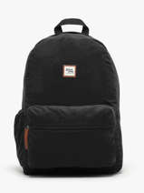 Sac � Dos 2 Compartiments Basilic pepper Noir delhi BDEH02