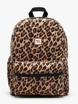 Sac  Dos 2 Compartiments Basilic pepper Marron delhi BDEH02